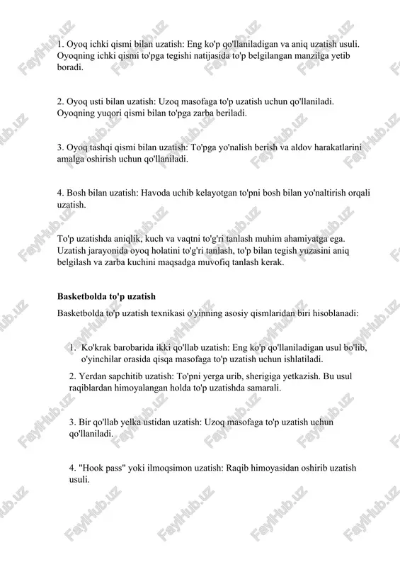 iya va sport fanidan referati tayyorladi: ________________________ qabul qildi: ________________________