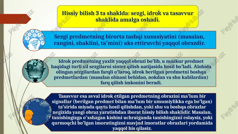 ks ettiradi. “ustoz va shogird”, “qattiq va yumshoq”, “sevinch va qayg‘u” nisbatsiz tushunchalar zaruriy ravishda bir-birining mavjud bo‘lishini taqozo qilmaydigan, nisbatan mustaqil, alohida mavjud bo‘lgan predmetlarni aks ettiradi. “universitet”, “guruh”, “velosiped”, “baho” tushunchalar umumiy belgilariga koʼra taqqoslanadigan tushunchalar umumiy belgilarga ega, mazmuni va hajmi jihatidan bir-biriga yaqin turgan tushunchalar. taqqoslanmaydigan tushunchalar bir-biri bilan uzviy aloqada boʼlmagan, koʼp hollarda moddiy yoki ideal boʼlishdan boshqa umumiy belgiga ega boʼlmagan predmetlarni aks ettiruvchi tushunchalar. taqqoslanadigan tushunchalar sigʼishadigan tushunchalar (hajmiga koʼra) sigʼishmaydigan tushunchalar (hajmiga koʼra) moslik munosabati qisman moslik munosabati boʼysunish munosabati birga boʼysunish munosabati qarama-qarshilik munosabati zidlik munosabati sig`ishadigan tushunchalar (hajmiga ko`ra) sig`ishmaydigan tushunchalar (hajmiga ko`ra) taqqoslanmaydigan tushunchalar chalachoʼl pingvin taqqoslanadigan tushunchalar xrizantema lola tushunchalar bilan bajariladigan mantiqiy amallar tushunchalarni chegaralash va umumlashtirish.tushunchani chegaralash – jins (hajmi keng) tushunchadan tur (hajmi tor) tushunchaga fikran o‘tishdan iborat. tushuncha chegaralanganda jins tushunchaning mazmuniga tur tushunchani hosil qiluvchi belgilar qo‘shiladi. masalan: inson → ayol → o‘zbek …