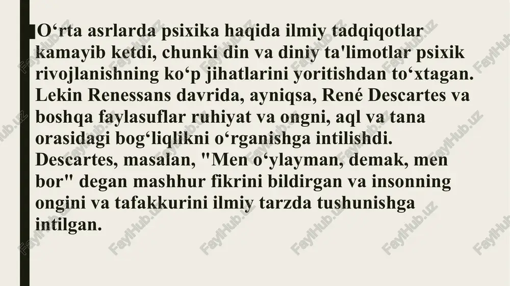 bosqichlarida psixologik yoki emotsional kasalliklar yuzaga kelishi mumkin. masalan, bolaning rivojlanishidagi kechikishlar yoki ota-onalar o'rtasidagi nomuvofiqliklar bola psixikasining normal rivojlanishiga salbiy ta'sir ko'rsatishi mumkin. yoshga mos psixologik xususiyatlar: har bir davrda psixologik jihatlar o'ziga xosdir. masalan, bolalikda o'zini anglash, o'yin va boshqa insonlar bilan aloqalar muhim, yoshlikda esa mustagillik va identifikatsiya jarayonlari boshlanadi. shaxsning har bir davrga mos psixologik xususiyatlari va ehtiyojlarini aniqlash, rivojlanishni yaxshiroq tushunishga yordam beradi. hare ss kuchli daviatdan - kuchli fugqarolik jamiyati sari konsepsiyasi arxiv_u e 1b oringiz ras h mat |