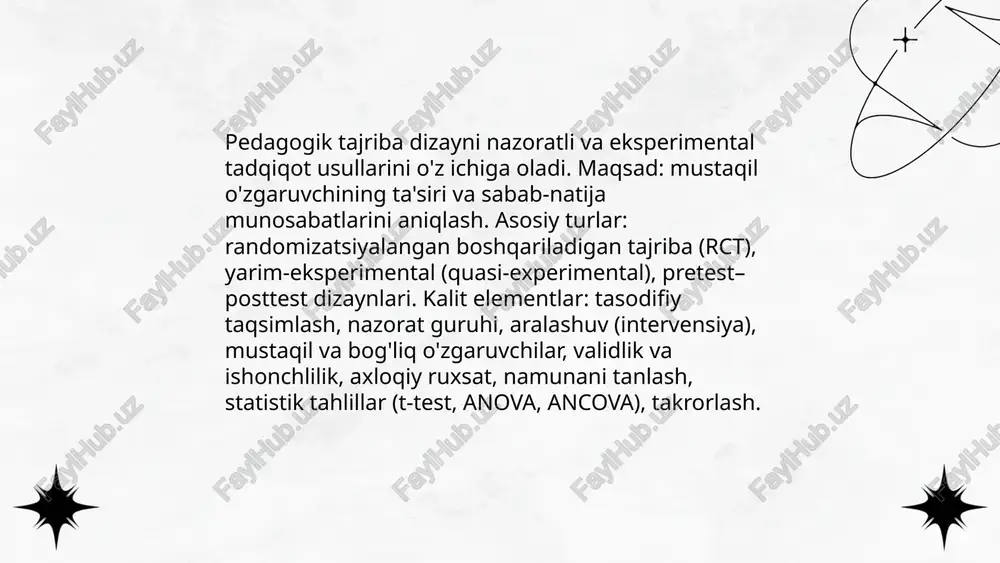 kreativ pedagogika fanining ilmiy tadqiqot metodi - Page 5