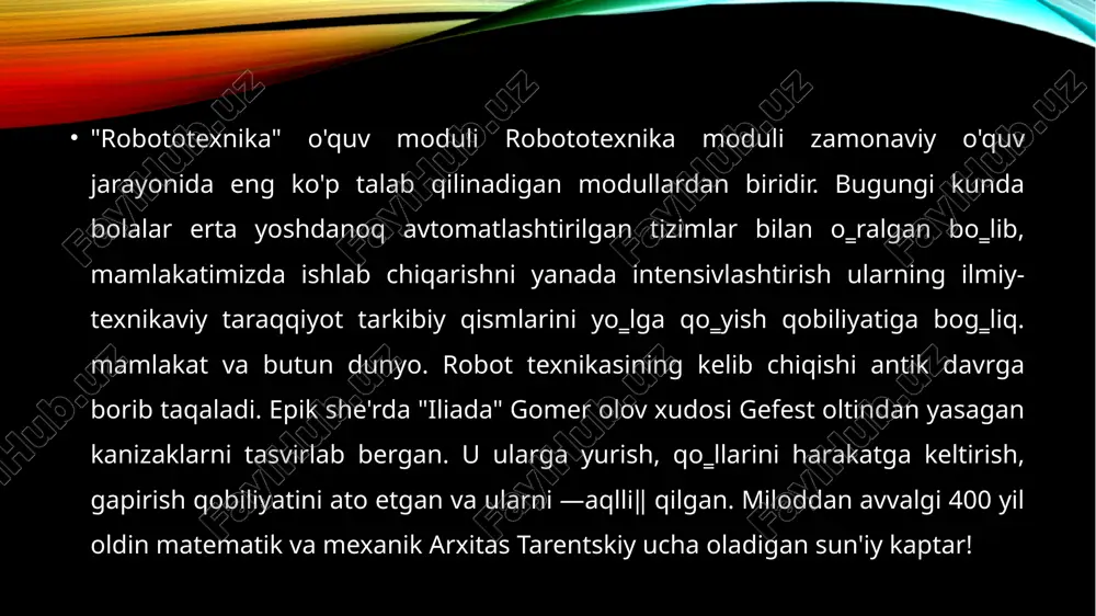 maktabgacha yoshdagi bolalarni robototexnika o'rgatish yo'llari - Page 5