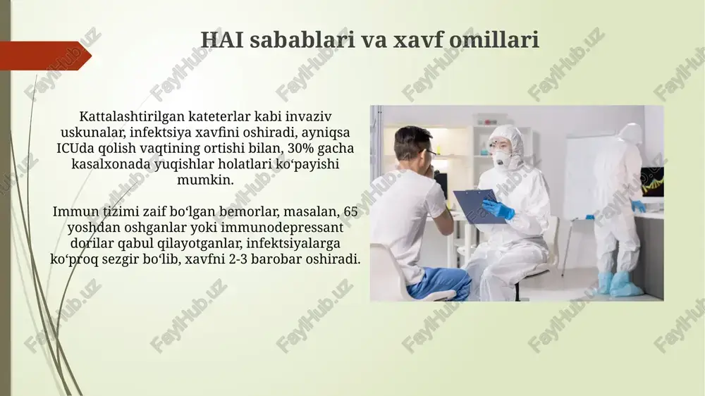 kasalxona ichi infeksiyasi va uni oldini olish - Page 5