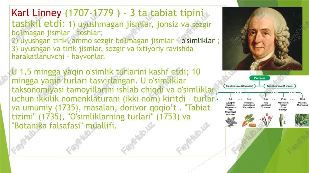 kirish o’simliklar dunyosi va uning xilma-xilligi - Page 5