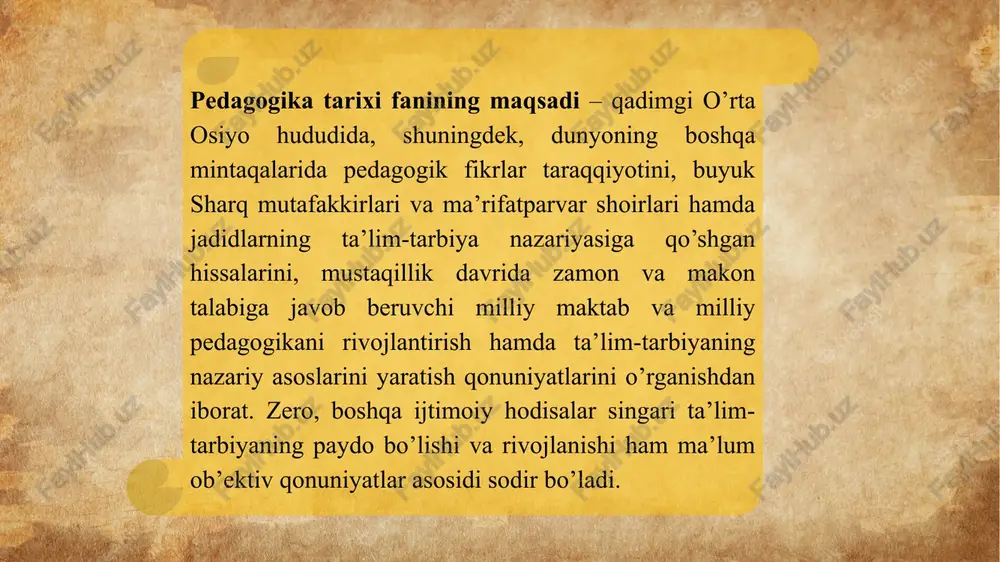 etganlar. abu abdulloh muhammad ibn ismoil al-buxoriy 194 (810) — 256 (870) imom muslim ibn al-xajjoj 206 (819) - 261 (874) imom iso muhammad ibn iso at-termiziy 209 (819) — 279 (892) imom dovud sulaymon sijistoniy 202 (817) — 275 (880) imom ahmad al-nasoiy 215 (820) — 303 (915) imom ahmad al-nasoiy 215 (820) — 303 (915) imom abu abdulloh muhammad ibn yazid ibn moja 209 (824) — 273 (886) al-kutub as-sita mualliflari va asarlari nomi «as-saxix» muhammad ibn ismoil al-buxoriy imom muslim an-nishopu-riy «as-saxix» «sunon» imom ibn mojja imom ibn iso at-termiziy «aj-jami al-kabir» «sunon» imom abu dovud as-sulaymon ahmad an-nasoiy “musnad” “sahih” “sunon” hadis yo‘nalishlari bunga abdulloh ibn muso va imom ahmad ibn hambal. (turli mavzudagi hadislar bir joyda keltirilib, alifbo tartibiga joylashgan) imom al-buxoriy (to`g`ri, ishonarli hadislar) to‘g‘ri, ishonarli hadislar bilan bir qatorda “zaif” hadislar ham kiritilgan. abu dovud, iso at-termiziy, an-nasoiy, ibn mojjalar “sunon” yo‘nalishidagi hadislarni …