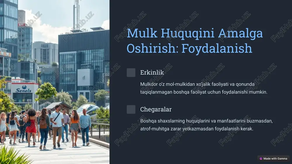 xususiy mulk huquqi - Page 5