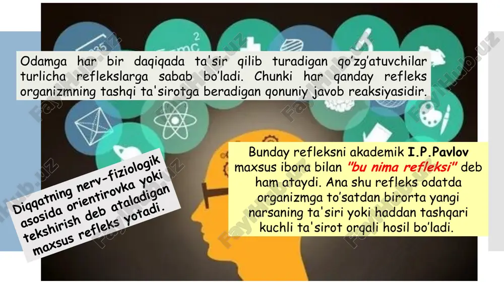 , bir-biriga nisbatan munosabatlar bilish jarayonining shaklidir. odamda inson tomonidan vaqtni idrok qilish asosan ruhiy hodisalar, holatlar, vaziyatlar, xususiyatlarning o’zaro o’rin almashinuvi tufayli namoyon bo’ladi va o’ziga xos tuzilishi bilan mazkur jarayonning boshqa shakllaridan farq qilib turadi. biosfera va nosferadagi harakatlarni idrok qilish jismlarning fazodagi (ijtimoiy hayotdagi) o’rin almashinuvini bevosita (bavosita) aks ettirishdan iboratdir. idrok jarayonining navbatdagi yana bir o’ziga xos xususiyati idrok qilishda ba'zan yuz beradigan illyuziya hodisasidir. illyuziya - bizga ta'sir qilayotgan narsalarni yanglish idrok qilish demakdir. voqelikdagi narsa va hodisalarning tana a'zolarini qabul qilish analizatorlarga bevosita ta'sir etmasdan inson ongida turli obrazlarning (ovozlarning eshitilishi, sharpalarning sezilishi) xayolan, fikran paydo bo’lishidan iborat idrokning psixopatalogik (ruhiy xastalik) hodisasiga gallyusinasiya deyiladi. adabiyotlar: 1. a.k.shamshetova, r.n.melibayeva, umumiy psixologiya. toshkent – 2018 ; 2. salavatulina, l.r. obshaya psixologiya: uchebno-prakticheskoe posobie. chelyabinsk – 2021 ; 3. pod obsh. red. n.p. ansimovoy, obshaya psixologiya : uchebnoe posobie. yaroslavl – 2013 ; 4. efimova n …