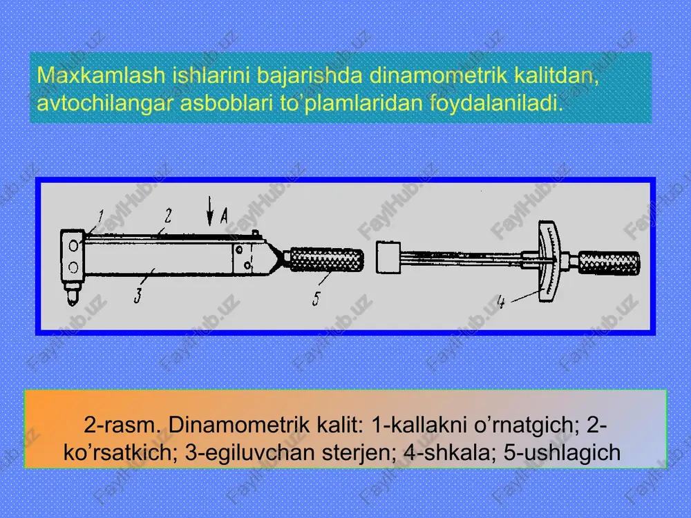 avtoservis xizmatiga qo'yiladigan talablar - Page 5