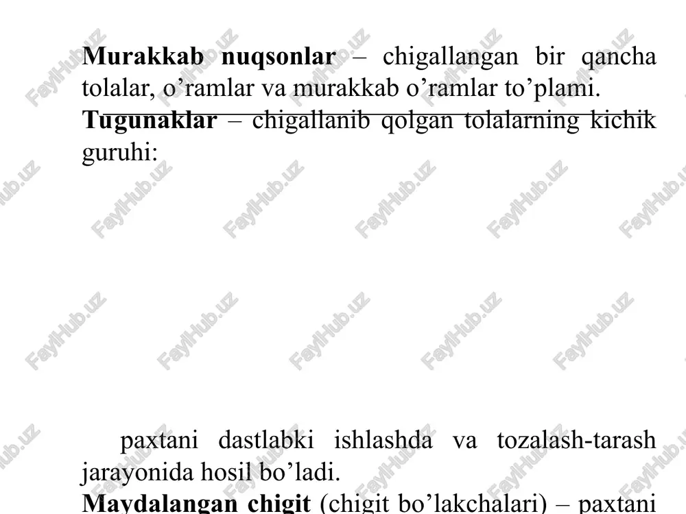 paxta tolasining nuqsonlari - Page 5