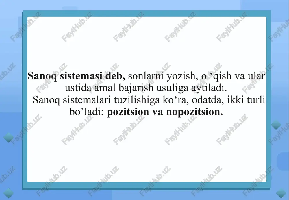 sanoq sistemalari - Page 5