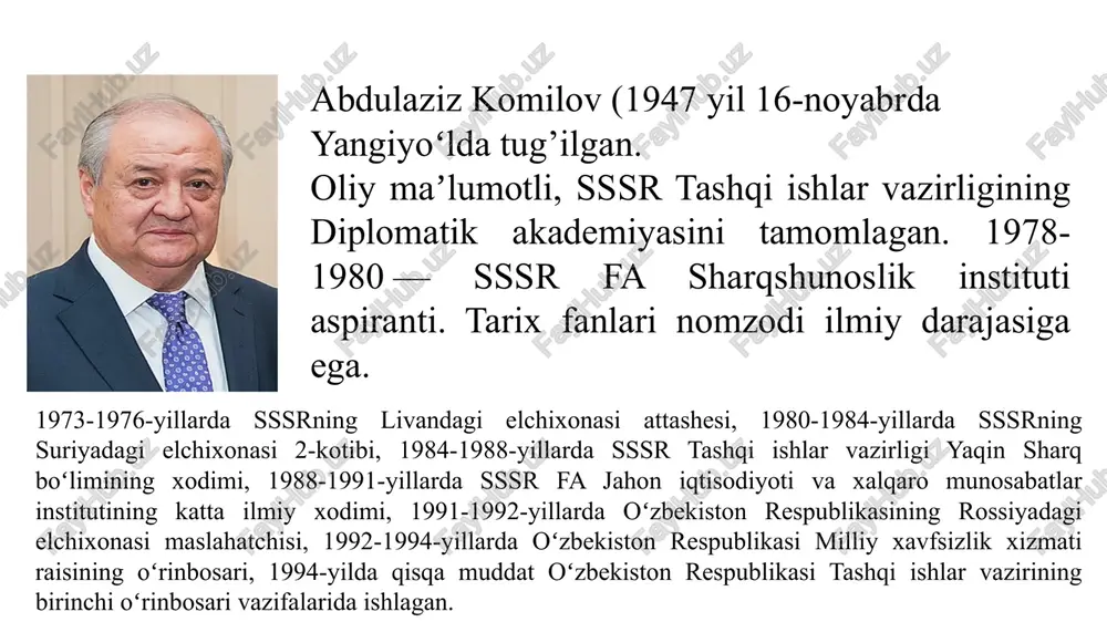 itoyda bo’lgan shanxay sammitida o‘zbekiston qatnashdi va „shanxay forumi“ga to‘la huquqli a’zo bo‘lishi to‘g‘risida bayonet imzolandi. o‘zbekiston „shanxay forumi“ga kirishi munosabati bilan uning nomi shanxay hamkorlik tashkiloti — shho deb o‘zgartirildi 1999-yilda yevropa ittifoqi va o'zbekiston o'rtasida “sheriklik va hamkorlik to'g'risida”gi bitim imzolangan va shu kungacha amal qiladi. 2010-yilda markaziy osiyo davlatlari uchun investitsiya jamg’armasi tashkil topdi. u yevropa ittifoqining markaziy osiyodagi beshta mamlakatlar rivojlanishiga bag’ishlangan dasturi bo’lib, yevropa va xalqaro moliya institutlarining kreditlarini birlashtiradi. 2017-yildan boshlab yevropa investitsiya banki va yevropa tiklanish va taraqqiyot banki o’zaro hamkorlikni tikladi hamda amalga oshirilayotgan loyihalar soni va hajmi sezilarli darajada oshdi. o‘zbekiston 1994-yildan buyon nato bilan “tinchlik yo‘lida hamkorlik” dasturi doirasida hamkorlik qilib kelmoqda. afg‘oniston muammosini tinch yo‘l bilan hal qilish uchun xitoy, eron, pokiston, tojikiston, turkmaniston va o‘zbekiston, shuningdek, aqsh va rossiya tinchlik tashabbusi bilan chiqdi. natijada “6+2” muloqot guruhi tuzildi. 1999-yilda toshkent deklaratsiyasi qabul qilindi. 2008-yil aprel oyida buxarestda bo‘lgan …