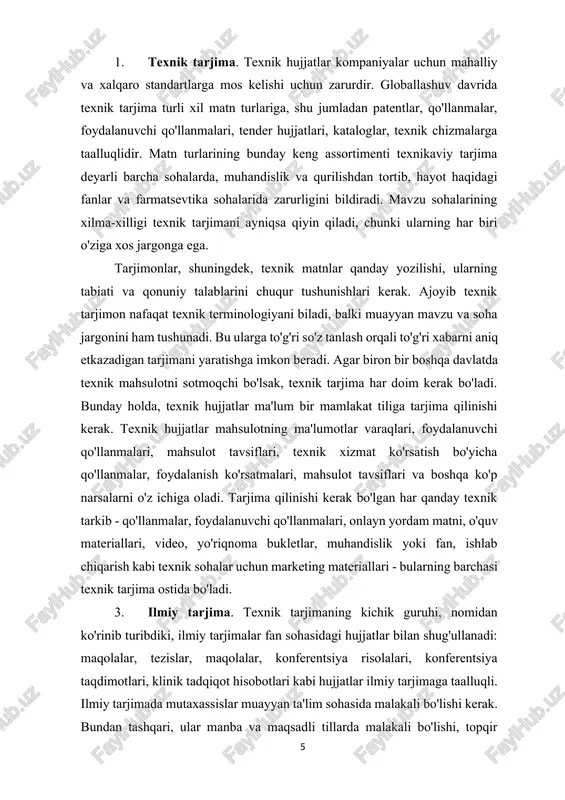 i tarjima qilishi kerak. stilistik vositalar badiiy matnning eng muhim belgilaridan biridir. ularni ritm va metrdan tortib so'z tanlash, tasvir va jumlalarning tug'ma muvozanatiga qadar hamma narsada topish mumkin. so'ngra, shuningdek, o'yin so'zlari, hazil va qofiya bilan kurashish kerak. bularning barchasi manba tilidan o'ziga xos tarzda foydalanadi va ko'pincha manba va maqsadli tillar o'rtasida to'g'ridan-to'g'ri ekvivalentlik mavjud emas. bu shuni anglatadiki, tarjimonlar ko'pincha asl matn o'quvchilarga qanday ta'sir ko'rsatgan bo'lsa, xuddi shunday ta'sirni qayta yaratishi uchun ijodiy bo'lishlari kerak. boshqa qiyinchiliklarga matnning ijtimoiy, tarixiy va siyosiy konteksti bilan bir qatorda madaniy sezgirliklar, konnotatsiyalar va hissiyotlar kabi nuanslar kiradi. ushbu nuanslarni yetkazish ayniqsa qiyin va ularni tarjima qilib bo'lmaydigan deb hisoblash mumkin. har bir muallifning o‘ziga xos adabiy uslubi borki, u o‘z yozuvlarida o‘z aksini topadi, har bir jumla va paragraf o‘quvchiga o‘zining shaxsiyati, e’tiqodi va his-tuyg‘ulari haqida tushuncha beradi. uslub ushbu turdagi matnlarning ajralmas qismi bo'lganligi sababli, tarjimalar asl nusxalarga …