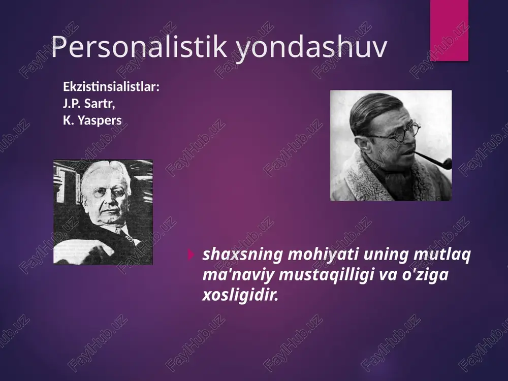 li. ba'zi odamlarda tashvish psixoz darajasiga yetishi mumkin. kasallik ichki tasviriga ta'sir qiladigan omillar professional status. biror kishi, ayniqsa etuk, ko'pincha kasallikning og'irligini kasallik belgilarining hozirgi va kelajakdagi mehnat qobiliyatiga ta'siriga qarab baholaydi. muayyan organning kasbiy jihatdan aniqlangan qiymati ahamiyatli bo'ladi. misol uchun, opera qo'shiqchisi gastrit va oshqozon yarasidan ko'ra tomoq og'rig'i yoki bronxitga nisbatan qiyinroq psixologik reaktsiyaga ega bo'lishi mumkin. bu kasallik belgilarining kasbiy vazifalarni bajarish sifatiga qanchalik ta'sir qilishi bilan bog'liq. sportchi yoki faol jismoniy mehnat bilan shug'ullanadigan odam uchun umurtqa pog'onasining osteoxondrozi ruhiy tushkunlikdan ko'ra muhimroq bo'lishi mumkin, ijodiy kasb bilan shug'ullanadigan odam uchun esa aksincha. kasallik ichki tasviriga ta'sir qiladigan omillar temperamentning xususiyatlari. ta'rifga ko'ra, temperament - bu uning aqliy faoliyatining dinamik xususiyatlari nuqtai nazaridan shaxsning o'ziga xos xususiyati, ya'ni. individual psixik jarayonlar va holatlarning tempi, ritmi va intensivligi. kasallikka ruhiy reaktsiyaning ma'lum bir turini rivojlantirish uchun muhim bo'lgan temperament parametrlariga hissiylik, og'riqqa chidamlilik, hissiylik belgisi …