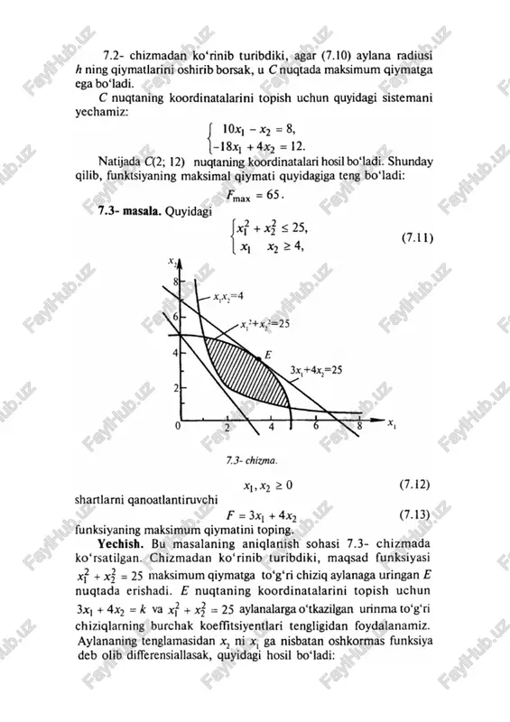 chiziqsiz programmalash masalalar - Page 5