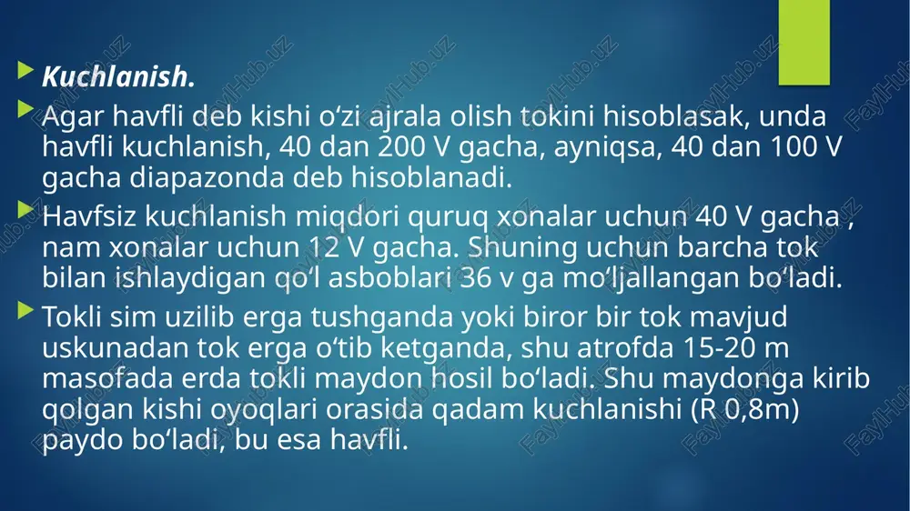 elektr havfsizligi bo‘yicha tushuncha - Page 5