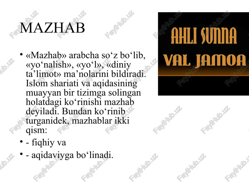 islom fiqhiy maktablari - Page 5