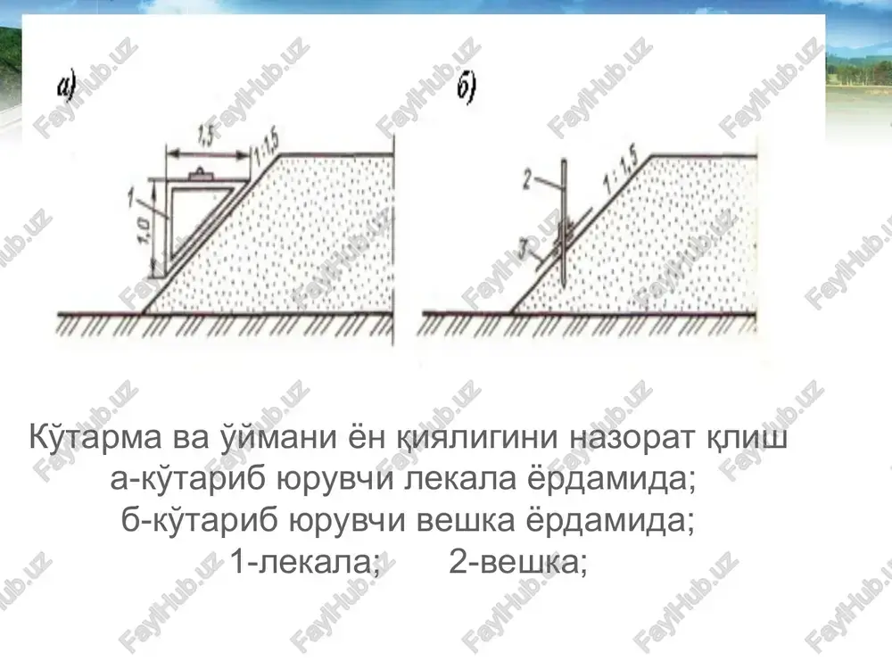 yo'l poyini qurish ishlari texnologiyasi - Page 5