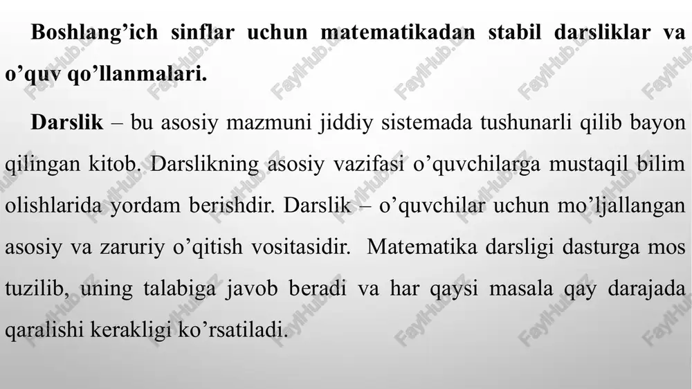 boshlang‘ich sinf matematikasi o‘qitish vositalari - Page 5