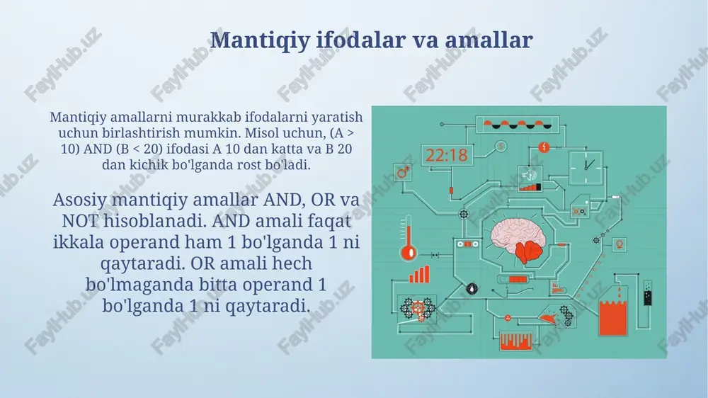 linear algebra, logic paketning asosiy imkoniyatlar - Page 5