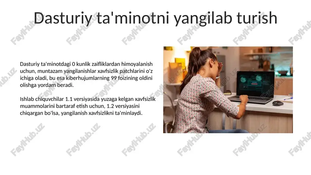 internetdagi tahdidlardan himoyalanish - Page 5