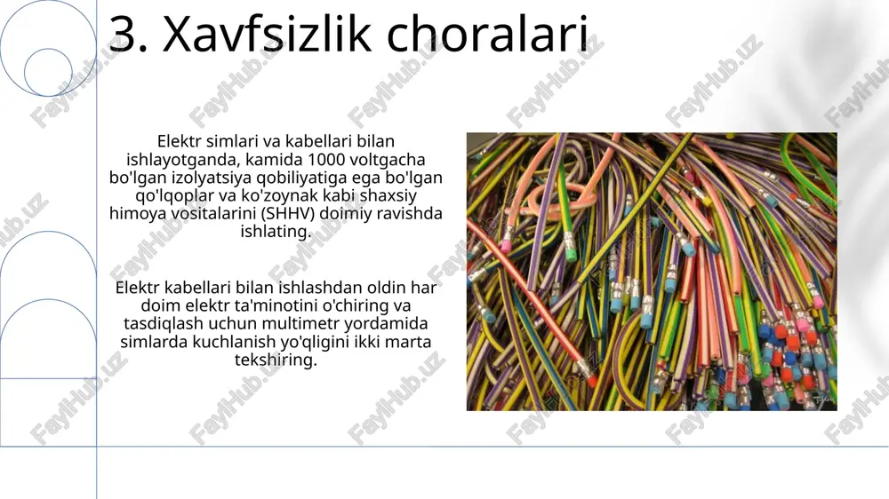 elektr o'tkazgich simlar va kabellar - Page 5