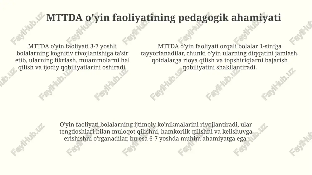 mttda oʻyin faoliyati: mohiyati va xususiyatlari - Page 5
