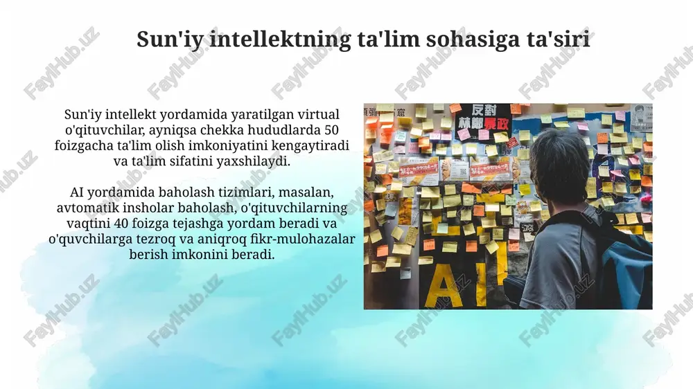 sun'iy intellektning ta'im sohasiga ta'siri - Page 5