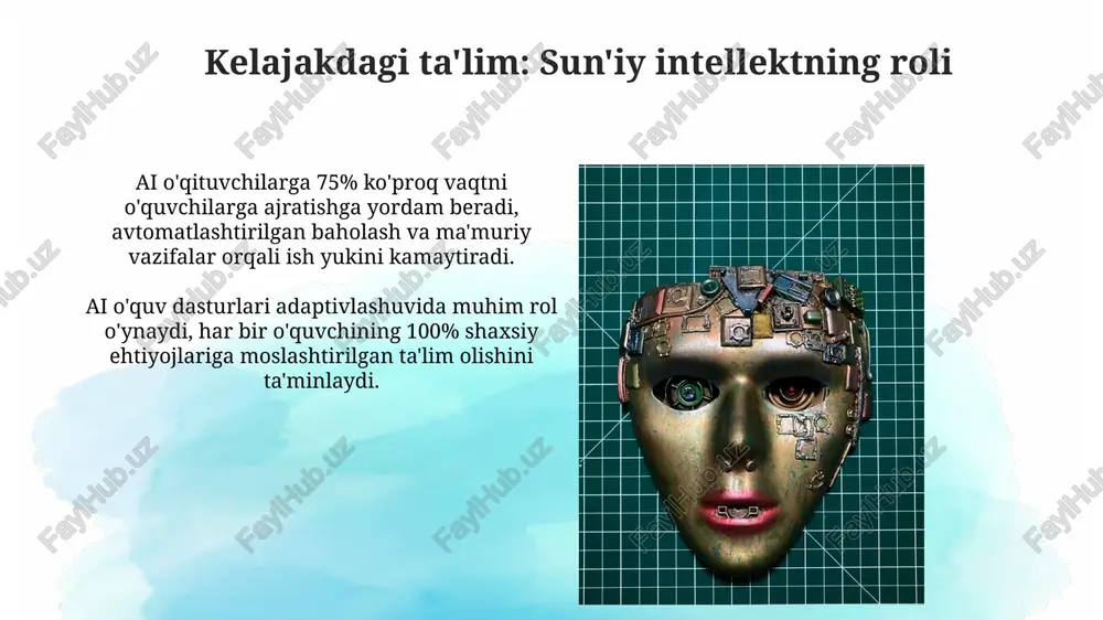 sun'iy intellektning ta'limdagi afzalliklari va kamchiliklari - Page 5