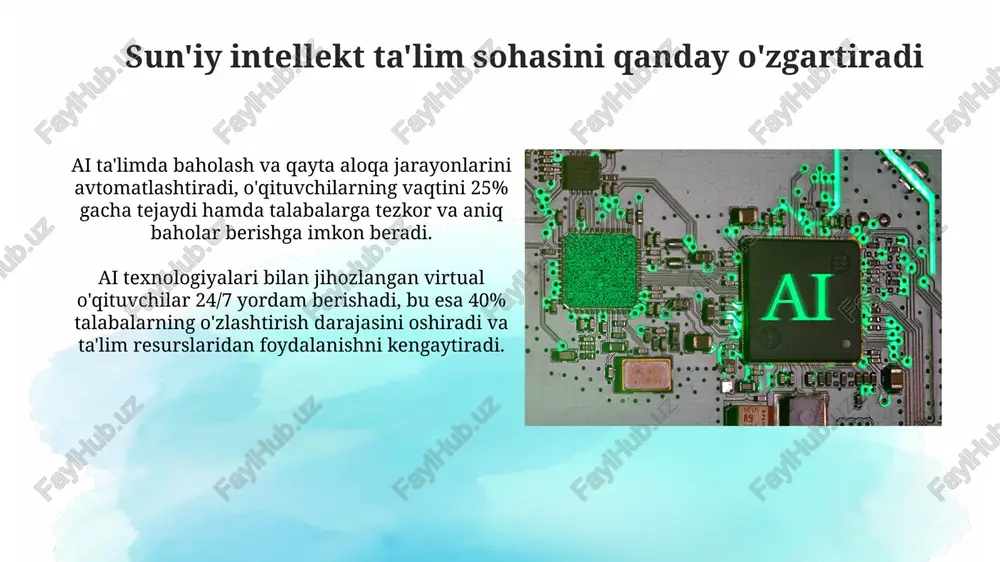 sun'iy intellektning ta'im sohasiga ta'siri - Page 5