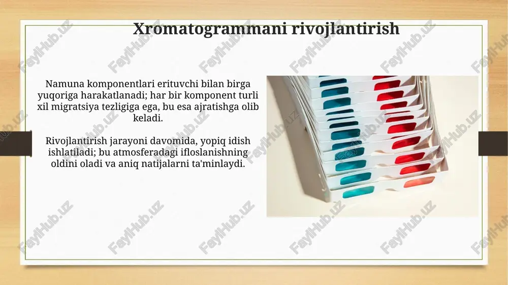 qog'ozli xromatagrafiya qoidalari - Page 5