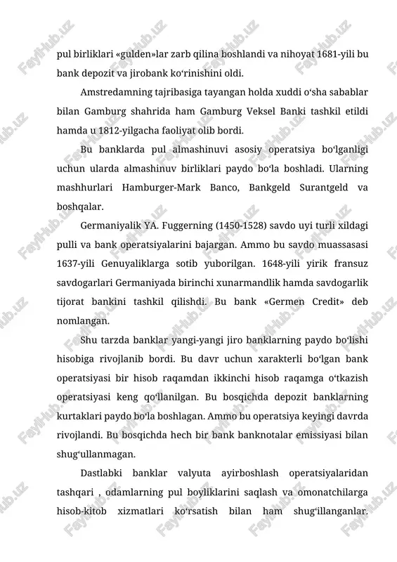 k shaxs boʻlib, davlatning mutlaq mulki hisoblanadi. markaziy bankning asosiy vazifalari milliy valyutaning barqarorligini taʼminlash, monetar siyosatni hamda valyutani tartibga solish sohasidagi siyosatni shakllantirish, qabul qilish va amalga oshirish, respublikada hisob-kitobning samarali tizimini tashkil etish va taʼminlash, banklar faoliyatini tartibga solish va nazorat qilish. oʻzbekiston respublikasining rasmiy oltin-valyuta zaxiralarini, shu jumladan, kelishuv boʻyicha hukumat rezervlarini saqlash va boshqarish, davlat byudjetining kassa ijrosini oʻzbekiston respublikasi moliya vazirligi bilan birgalikda tashkil etishdan iboratdir. oʻzbekiston respublikasi markaziy banki ishiga uning oliy organi — markaziy bank raisi, uning oʻrinbosarlari va asosiy boʻlinmalar rahbarlaridan iborat boshqaruv rahbarlik qiladi. oʻzbekiston respublikasi markaziy banki oʻzbekiston respublikasi oliy majlisiga hisob beradi. oʻzbekiston respublikasi markaziy banki oʻz vakolatlari doirasida qarorlar qabul qilishda mustaqil boʻlib, oʻzbekiston respublikasi hududida ijro etilishi majburiy boʻlgan normativ hujjatlar chiqaradi. oʻzbekiston respublikasi markaziy banki yagona markazlashtirilgan boshqaruv tizimi boʻlib, qoraqalpogʻiston respublikasi, viloyatlar markazlarida va toshkent shahrida bosh boshqarmalarga ega. oʻzbekiston respublikasi markaziy banki huzurida alohida …