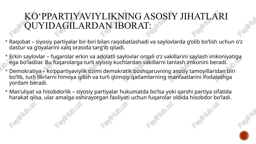 o‘zbekistondagi ko‘p partiyaviylik tizimi - Page 5