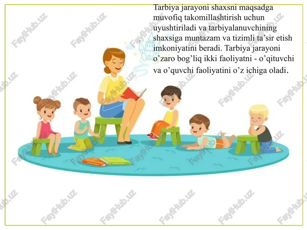 tarbiyajarayonining mohiyati va mazmuni - Page 5