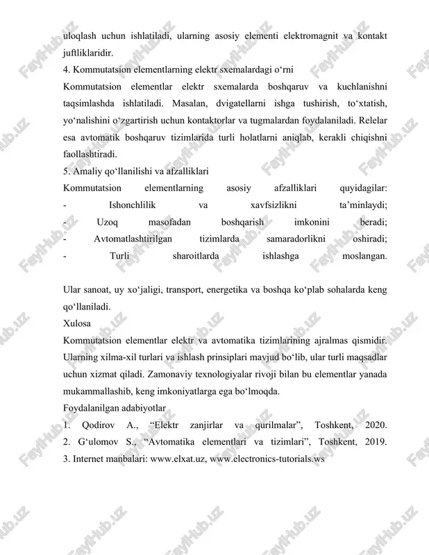 kommutatsion elementlar - Page 5