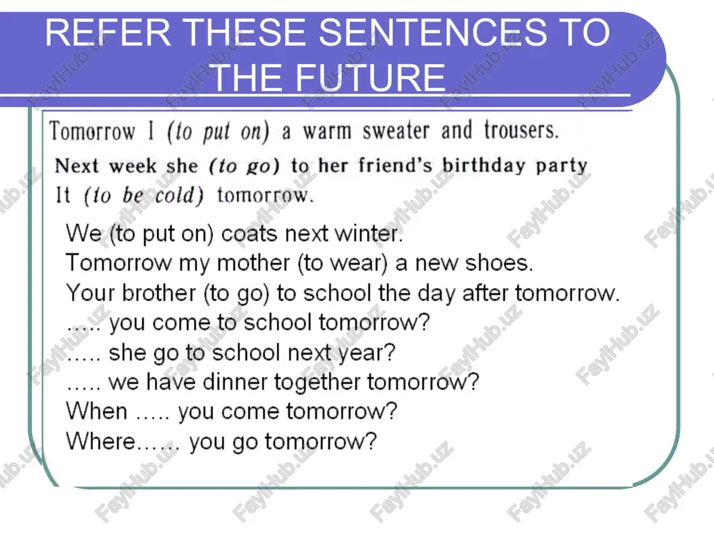 future simple lesson on clothes - Page 5