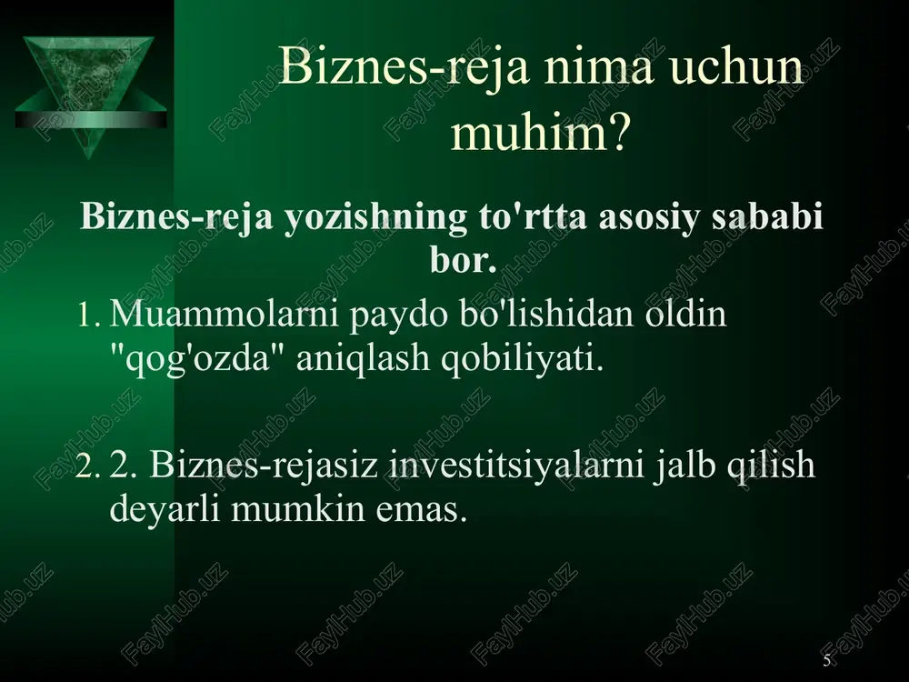 ri natijalari; auditorlik xulosalari; mahsulot namunalarining fotosuratlari; mahsulotning batafsil tavsifi; korxona rejasi; korxonaga tutash hudud rejasi; jurnal va gazetalardan korxona faoliyati yoki ishlab chiqarishga taklif etilayotgan mahsulot haqidagi maqolalar, nufuzli tashkilotlarning sharhlari va boshqalar. *
