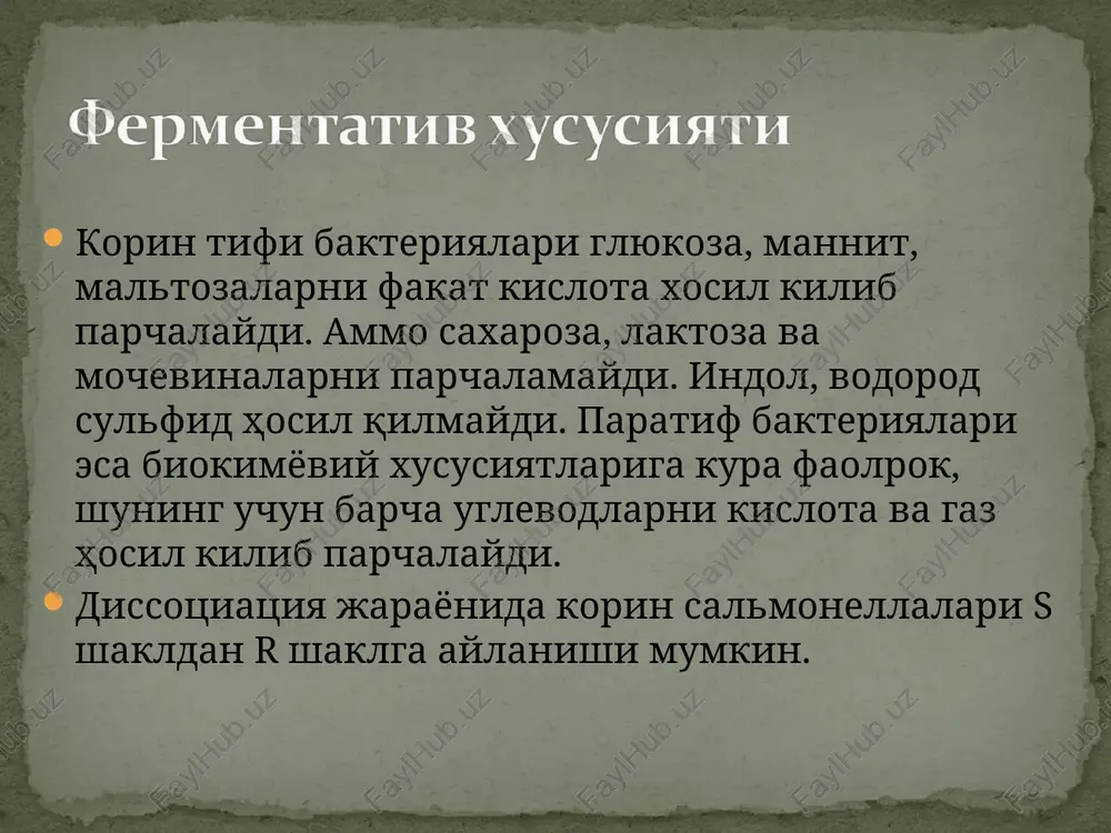 korin tifi va paratifqo'zg'atuvchilari - Page 5