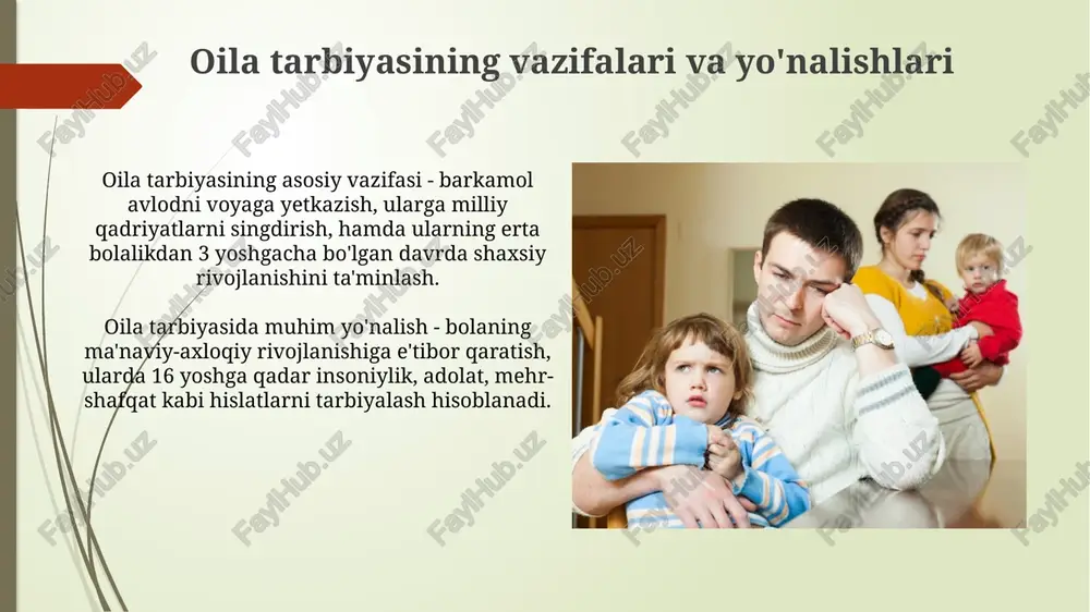 oila-shaxs tarbiyasining asosiy subeykti sifatida - Page 5