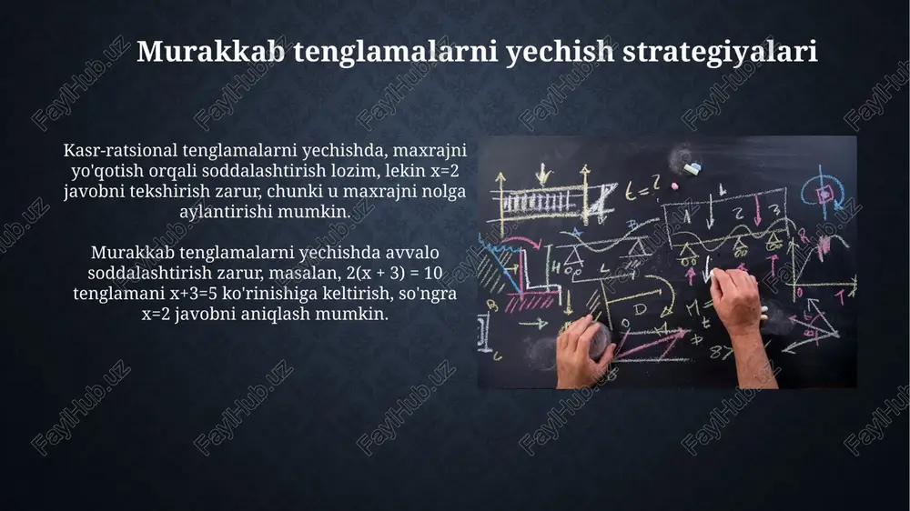 tenglama va tengsizliklarni yechish vositalari - Page 5