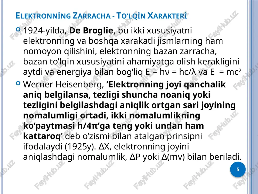 atom tuzilishi va davriy sistema - Page 5