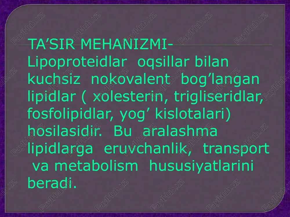 gipolipidimik moddalar - Page 5