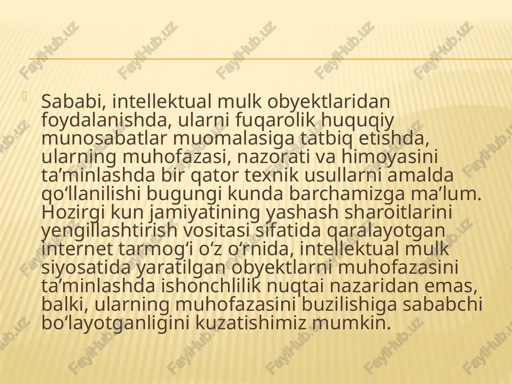 zanjir ko‘rinishida saqlaydi. mazkur texnologiya o‘z o‘rnida, minglab virtual kompyuterlarni jamlagan bo‘lib, foydalanuchilar ushbu o‘zlari uchun alohida yaritilgan tegishli kalit bilan tranzaksiyalarini amalga oshiradilar. statistik ma’lumotlarga ko‘ra, 2021 yil avgust oyining o‘rtalarida, mazkur texnologiya, ya’ni blokcheyn hamyoniga ega bo‘lgan 75.6 milliondan ortiq foydalanuvchi butun dunyo bo‘ylab ro‘yxatga olingan4 . blokcheyn texnologilarining jamiyat hayotida qo‘llanish sohasi chegaralanmagan . ushbu texnologiya kasallik tarixi yozuvlaridan tortib saylov jarayonlariga kabi jamiyatimizning kup tarmoqlaridagi ma’lumotlarni yozib olish, saqlash va ularni kuzatish uchun foydalanishi mumkin. ta’kidlaganimiz kabi, blokcheyn texnologiyasi ilk bora bitkoin to‘lov vositasini tartibga solish uchun ishlab chiqilganligi sababli, avvalo, ushbu jihatdan tahlil etishimiz maqsadga muvofiqdir. bitkoin – pulning raqamlashtirilgan shaklidir, biroi muomaladagi fiat valyutalardan farqli o‘laroq, bitkoin markaziy bank nazorati ostida emas 7 . muomaladagi valyutalardan farqli ravishda, bitkoinning moliyaviy boshqarish tizimi sifatida butun dunyo bo‘ylab tarqalgan minglab kompyuterlar namoyon bo‘ladi. har bir shaxs mazkur ekotizimning ish jarayonini tashkil etilishida bevosita, ochiq kodli dasturiy …