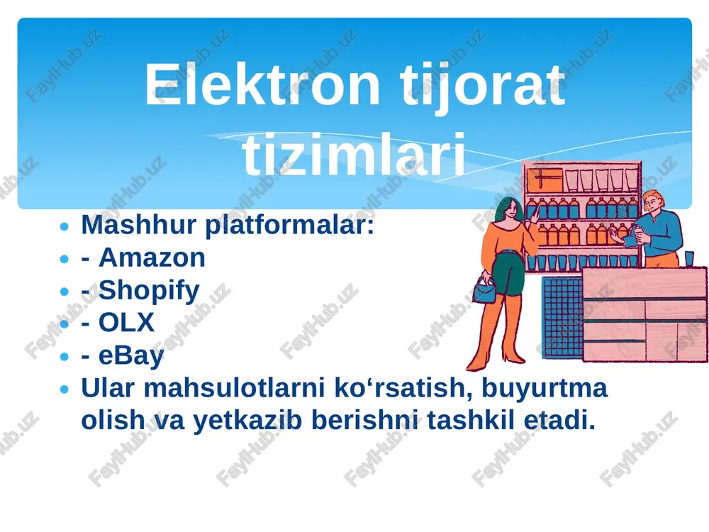elektron tijorat tizimlari - Page 5