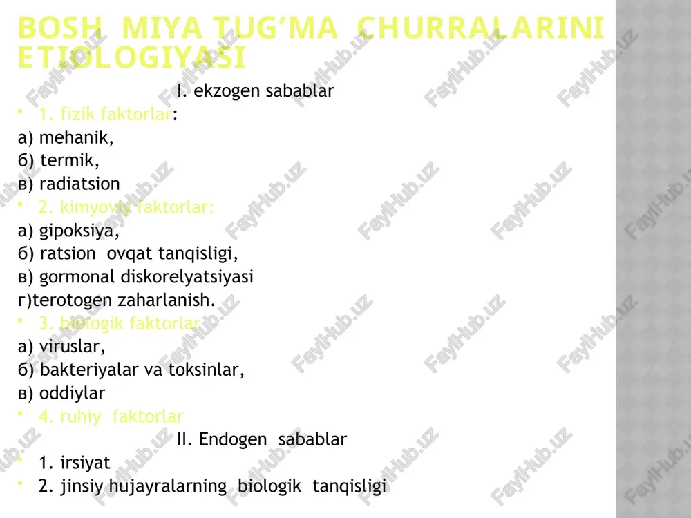 bosh miyaning tug`ma churralari - Page 5