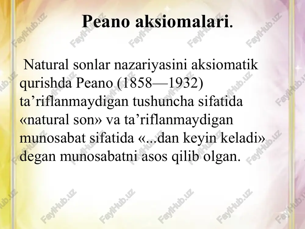boshlang`ich matematika kursi nazariyasi - Page 5