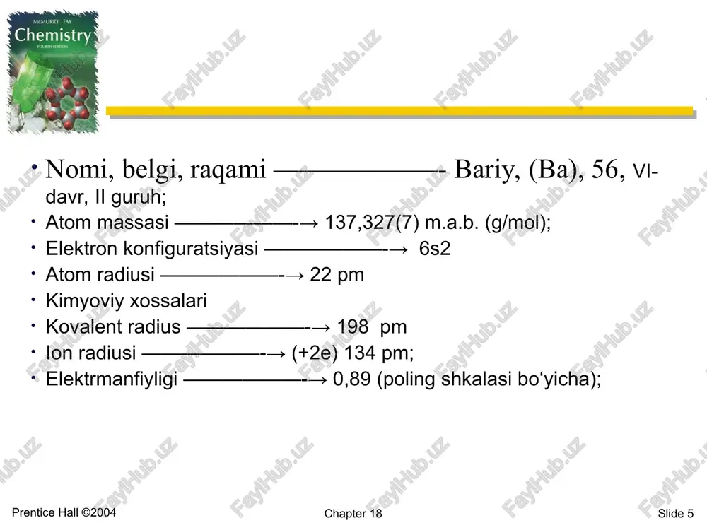 elektrokimyoviy usulda noorganik moddalar olish - Page 5