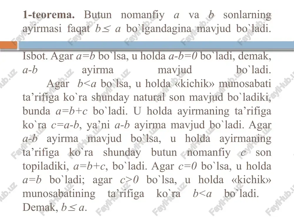 boshlang`ich matematika kursi nazariyasi - Page 5