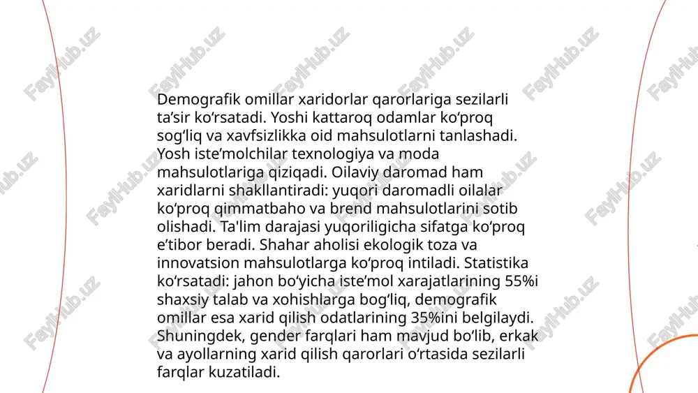 xaridor xulq-atvorining psixologik omillari - Page 5