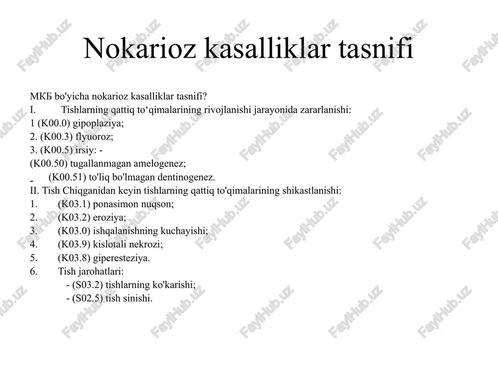 qattiq tish to'qimalarining nokariozkasalliklari - Page 5