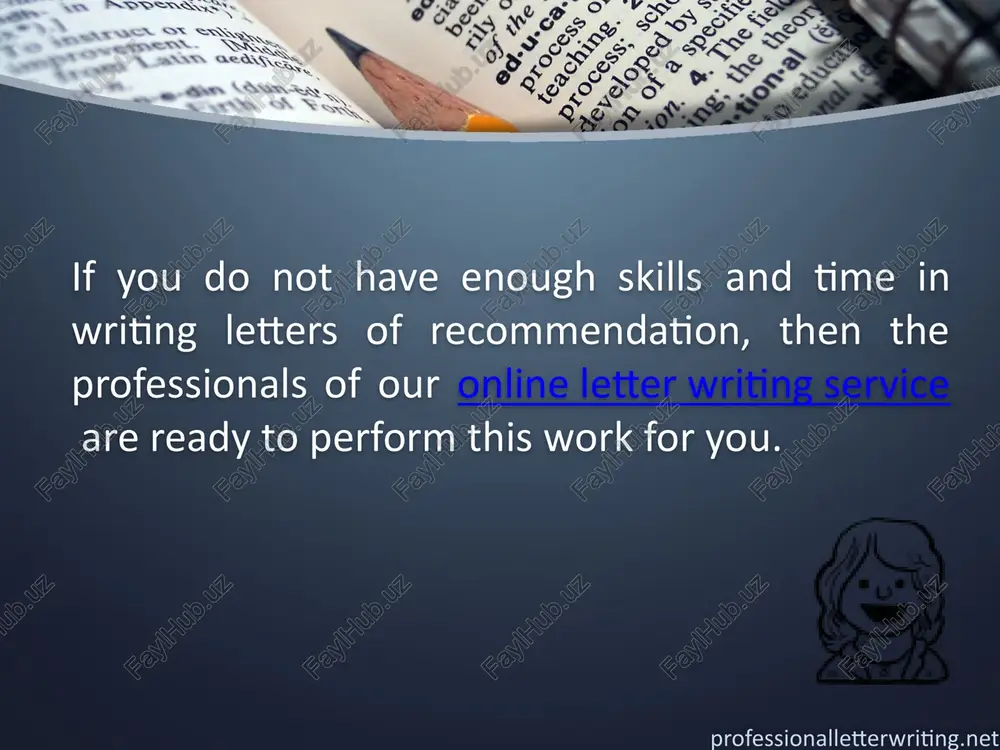professional letter writing service - Page 5