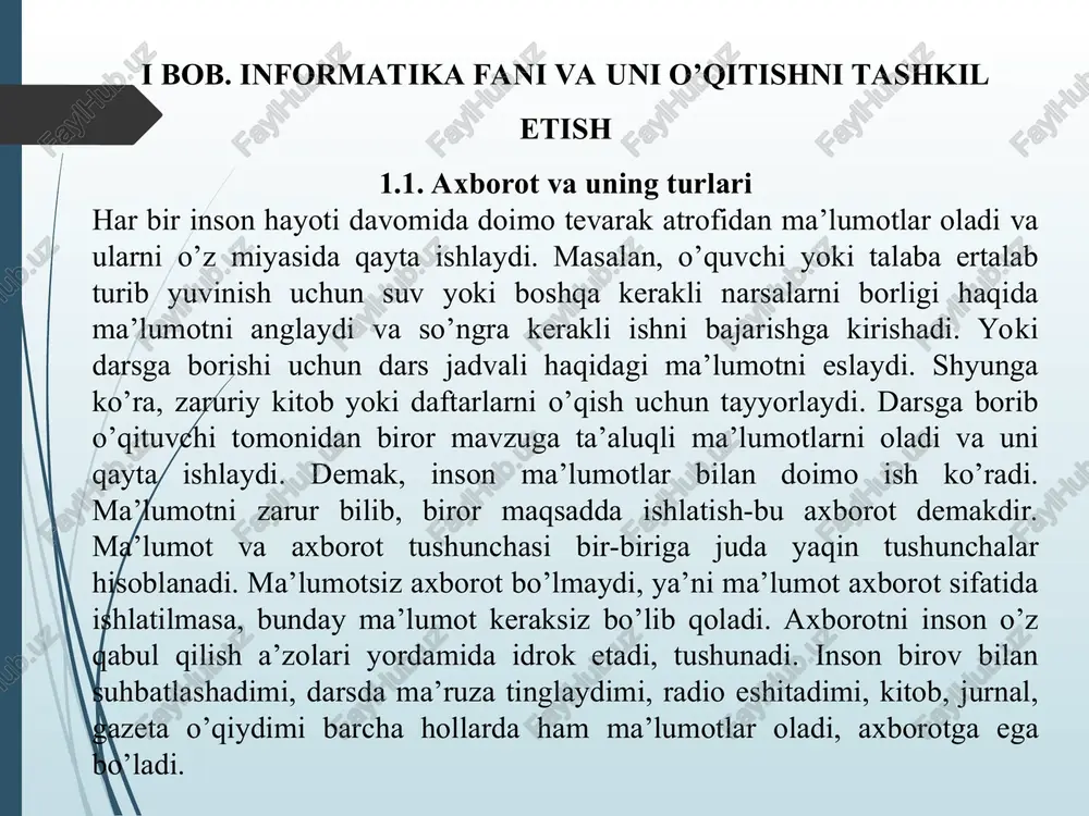 “informatikani o‘qitishda interfaol ta’lim va uning didaktik imkoniyatlari” - Page 5